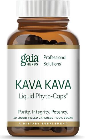 Gaia Herbs (Professional Solutions Kava Kava 60 VegiCaps in Saudi Arabia