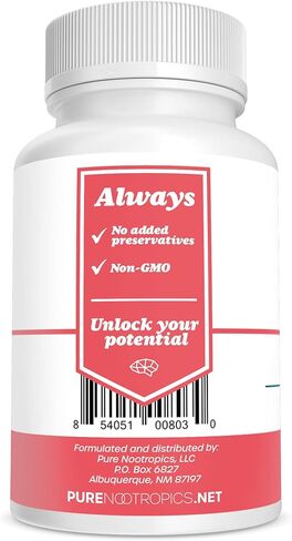 كبسولات سينتروفينوكسين من بيور نوتروبيكس، 250 ملغ، عبوة اقتصادية من 90 كبسولة نباتية in Kuwait