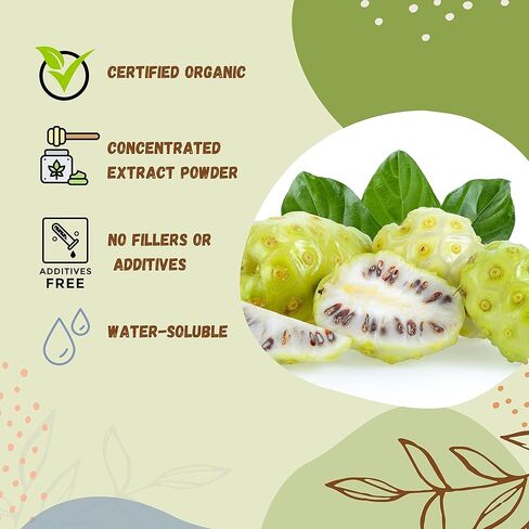 جو نوترا مسحوق فاكهة نوني عضوي 5:1 مستخلص نقي 1 باوند طعام فائق (16 اونصة) in Kuwait