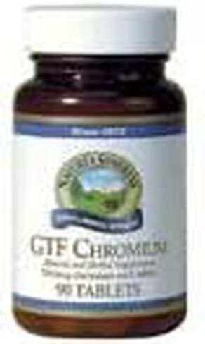 Nature's Sunshine Chromium GTF, 300MCG, 90 Tablets | Chromium Promotes Blood Sugar and Blood Fat Levels Already in the Normal Range and Helps Transport Glucose into Cells in Saudi Arabia