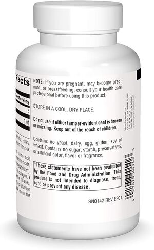 سورس ناتشورالز مكمل غذائي اسينشال فري فورم بالاحماض الامينية 0 ملجم من ال ليسين، 100 قرص 100 قرص in Kuwait