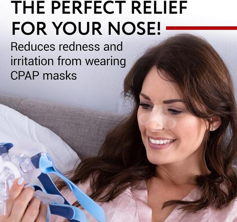 10 Pack Nasal Pads for CPAP Mask - CPAP Nose Pads - CPAP Supplies for CPAP Machine - Sleep Apnea Mask Comfort Pad - Custom Design & Can Be Trimmed to Size - CPAP Cushions for Most Masks in Saudi Arabia
