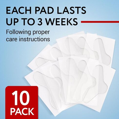 10 Pack Nasal Pads for CPAP Mask - CPAP Nose Pads - CPAP Supplies for CPAP Machine - Sleep Apnea Mask Comfort Pad - Custom Design & Can Be Trimmed to Size - CPAP Cushions for Most Masks in Saudi Arabia