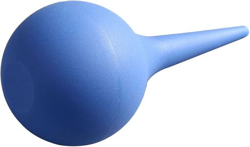 ROSENICE Air Blower Pump Dust Cleaner Rubber Suction Ear Syringe Bulb Ear Washing Squeeze Bulb Laboratory Tool (Blue) in Saudi Arabia