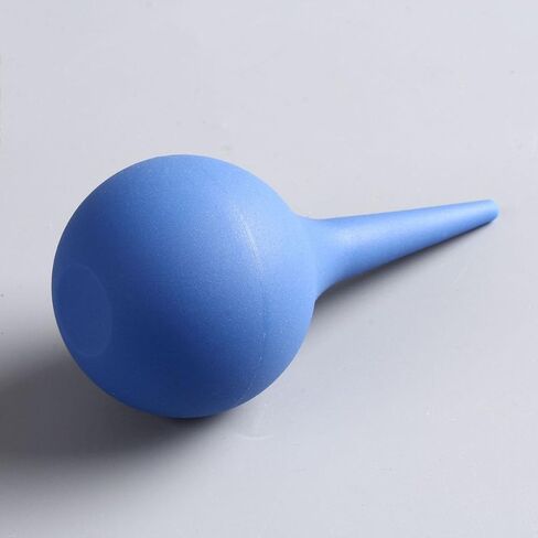 ROSENICE Air Blower Pump Dust Cleaner Rubber Suction Ear Syringe Bulb Ear Washing Squeeze Bulb Laboratory Tool (Blue) in Saudi Arabia