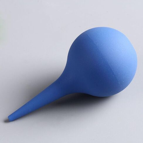 ROSENICE Air Blower Pump Dust Cleaner Rubber Suction Ear Syringe Bulb Ear Washing Squeeze Bulb Laboratory Tool (Blue) in Saudi Arabia