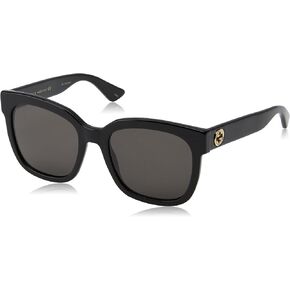 Gucci GG0034S 001 Black 0034S Square Sunglasses Lens Category 3 Size 54mm in Saudi Arabia