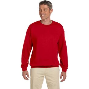 Gildan Men's Heavyweight Waistband Sweatshirt, Cherry Red, L in Saudi Arabia