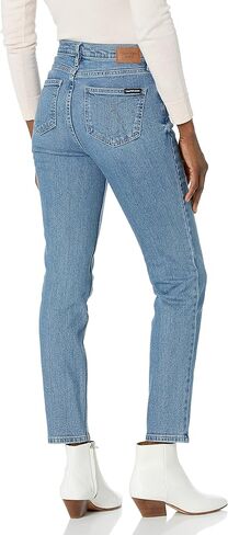 Calvin Klein Women's Jeans Hi Rise Slim Distressed Denim in Saudi Arabia