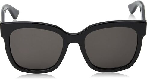 Gucci GG0034S 001 Black 0034S Square Sunglasses Lens Category 3 Size 54mm in Saudi Arabia