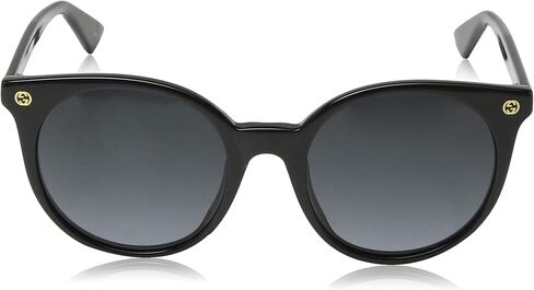 Gucci Womens UV Protection Modern Cat Eye Sunglasses Black 52mm in Saudi Arabia