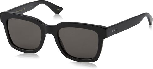 Gucci Fashion Sunglasses, 52/21/145, Black / Smoke / Black in Saudi Arabia