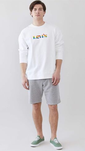 Levi's Men's Pride Graphic Relaxed Sweatshirt in Saudi Arabia