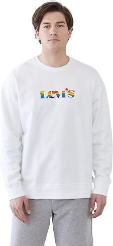 Levi's Men's Pride Graphic Relaxed Sweatshirt in Saudi Arabia