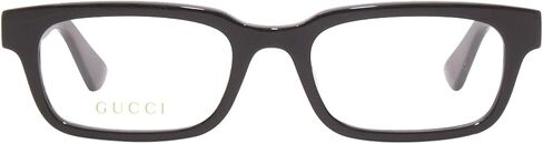 Gucci GG 0928O 007 Black Plastic Rectangle Eyeglasses 52mm in Saudi Arabia