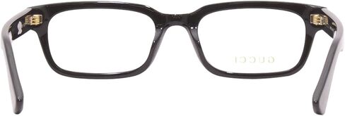 Gucci GG 0928O 007 Black Plastic Rectangle Eyeglasses 52mm in Saudi Arabia