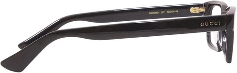 Gucci GG 0928O 007 Black Plastic Rectangle Eyeglasses 52mm in Saudi Arabia