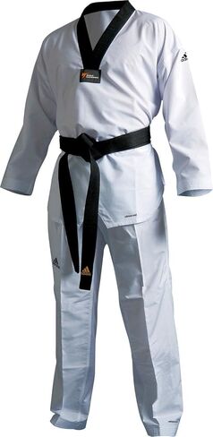 adidas Taekwondo Eco Fighter Uniform WT Approved 100% Polyester Ultralight in Saudi Arabia