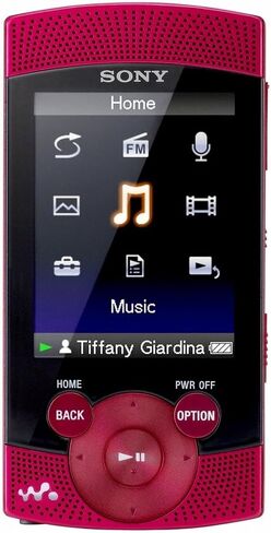 Sony Walkman NWZS545RED 16 GB Video MP3 Player (Red) in Kuwait