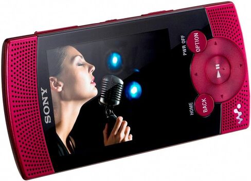 Sony Walkman NWZS545RED 16 GB Video MP3 Player (Red) in Kuwait