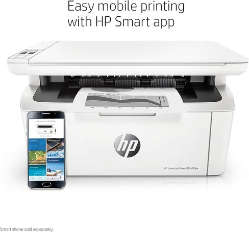 طابعة ليزر HP Laserjet Pro M29w الكل في واحد لاسلكية أحادي اللون مع طباعة للهاتف المحمول (Y5S53A) (تجديد) in Kuwait