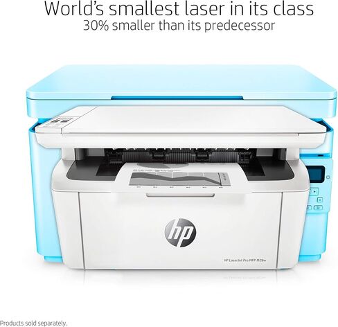 طابعة ليزر HP Laserjet Pro M29w الكل في واحد لاسلكية أحادي اللون مع طباعة للهاتف المحمول (Y5S53A) (تجديد) in Kuwait