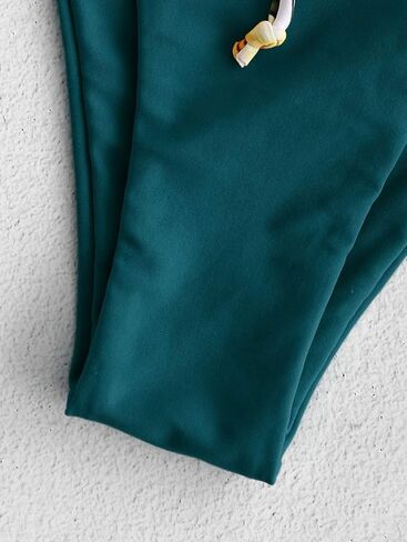 ZAFUL المرأة مثير مثلث مجموعة البكيني الأزهار طباعة السباغيتي حزام 2 قطعة ملابس السباحة تقاطعات عالية قطع ثوب السباحة in Kuwait