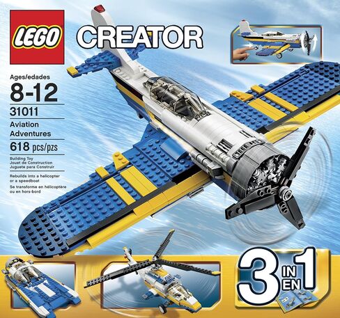 LEGO Creator Aviation Adventure 31011 Toy Interlocking Building Sets in Kuwait