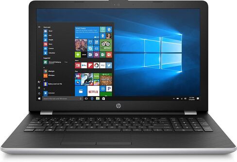 HP 15.6" HD Intel i3-7100U 4GB RAM 1TB HDD USB 3.1 Windows 10 Silver Laptop Computer in Saudi Arabia