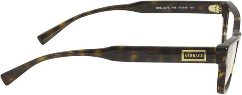 Versace 3275 108 Eyeglasses Women's Dark Havana Full Rim Optical Frame 51mm in Saudi Arabia