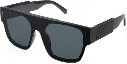 Karsaer Oversized Vintage Aviator Shield Sunglasses Women Men Retro Sun Glasses UV400 protection K7121 in Saudi Arabia