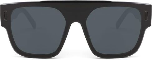 Karsaer Oversized Vintage Aviator Shield Sunglasses Women Men Retro Sun Glasses UV400 protection K7121 in Saudi Arabia