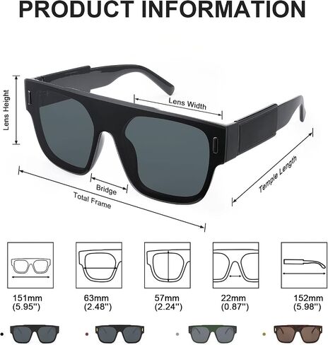 Karsaer Oversized Vintage Aviator Shield Sunglasses Women Men Retro Sun Glasses UV400 protection K7121 in Saudi Arabia