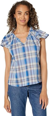 Wrangler womens Flutter Sleeve Top in Saudi Arabia