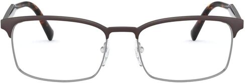 Eyeglasses Prada PR 54 WV 03G1O1 Matte Brown/Gunmetal in Saudi Arabia