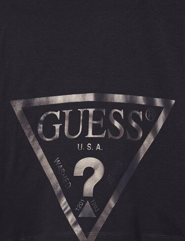 GUESS Girls' Big Screen Print Logo Organic Cotton Jersey T-Shirt in Kuwait