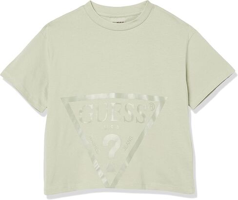 GUESS Girls' Big Screen Print Logo Organic Cotton Jersey T-Shirt in Kuwait