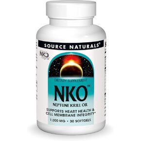 Source Naturals NKO Neptune Krill Oil, Supports Heart Health and Cell Membrane Integrity* - 30 Softgels in Saudi Arabia