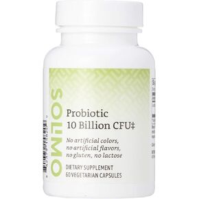 علامة أمازون التجارية - كبسولة بروبيوتيك سوليمو اليومية، 10 مليار ثقافة نشطة، تدعم صحة الجهاز الهضمي والأمعاء، 60 قطعة (كمية تكفي لمدة شهرين) in Kuwait