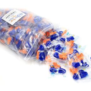 Quality Reusable Earplugs 100 Pair - 25dB Corded Silicone Ear Plugs for Shooting Construction Work Ear Plugs Motorcycle Range Hunting Hearing Protection Ear Protection for Mowing Earplugs Reusable in Saudi Arabia