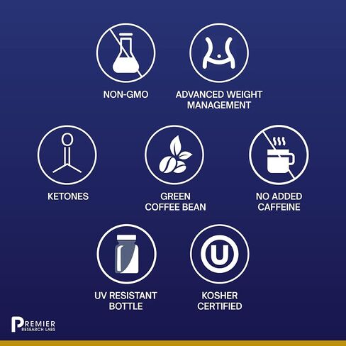 Premier Research Labs Lean Advantage - Features Green Coffee Bean Extract, Bitter Orange Extract & Raspberry - Supports Healthy Weight Management & Lean Body Mass - 90 Plant-Source Capsules in Saudi Arabia