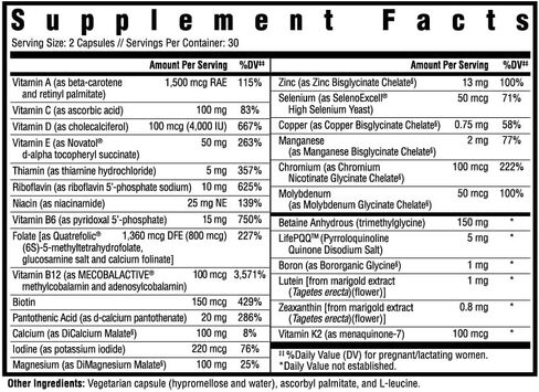 Seeking Health Prenatal Essentials, Methylated Bioavailable Folate and B12, Vitamin D3 and K2, Key Nutrients to Support Pregnancy and Breastfeeding, Vegetarian (60 Capsules)* in Saudi Arabia