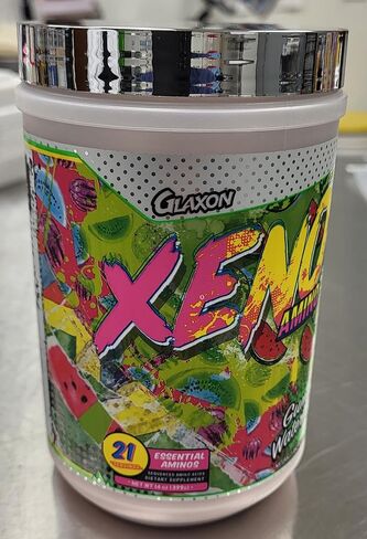 Glaxon Xeno Amino V3 Essential Sequenced Amino Acids – 10g of BCAA & EAA + Hydrating Electrolytes – Muscle Recovery & Joint Support for Men & Women – Great Taste (Gummy Watermelon) in Kuwait