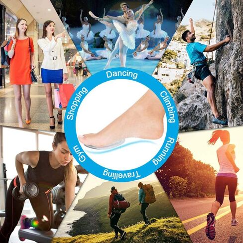 Premium Metatarsal Pads, Soft Ball of Foot Cushions,Reduce Foot Pain and Provide Support, Suit for Men Women & All Shoes Types（10Pcs） in Saudi Arabia
