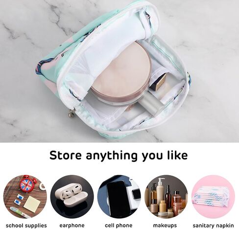 3Pcs Period Bag, Sanitary Pad Storage Bag Samll Period Pouch for Purse Cute Menstrual Period Bag Tampon Pad Holder for Purse, Tampon Organizer Pouch, Feminine Care Period Bags for Teen Girls School in Kuwait