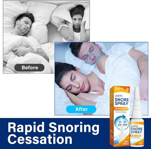 Anti Snoring Spray, Natural Herbal Anti Snoring Devices, Effective Sleep Aid Snore Reduction, Snoring Solution for Better Breathing Relief in Kuwait