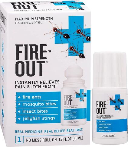 إسعافات أولية فورية لتخفيف الآلام من لدغات النمل الناري ولدغات الحشرات، 1.7 أونصة in Kuwait