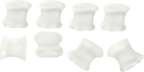 Iconikal Gel Orthotic Toe Spreader Spacer Separator Corrector Straightener, Medium, 8-Pack in Saudi Arabia