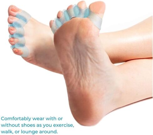 Naboso Splay - Gel Toe Stretcher, Separator and Straightener for Correction of Bunions, Hammer Toes and Restore Natural Foot Shape in Kuwait