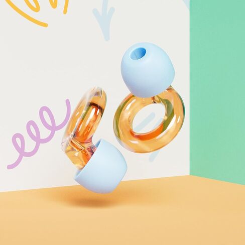 Loop Engage Kids Earplugs (6-12 yrs) – Reusable Noise Sensitivity Ear Plugs for Home, School, Playtime & Beyond | Kids Ear Plugs for Focus, Anxiety & Stress | 16dB & NRR 7 Filtered Noise Reduction in Kuwait